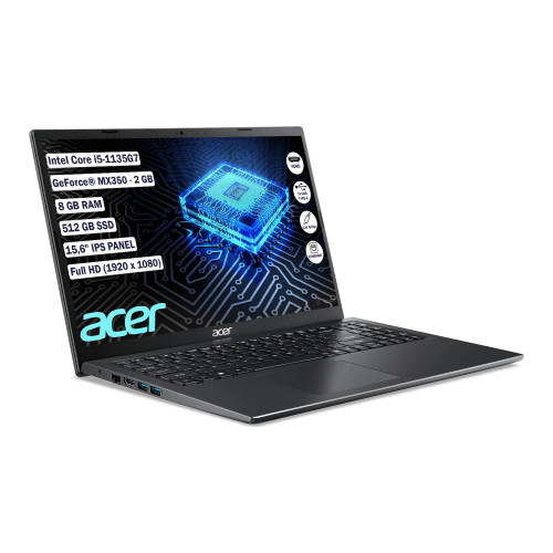 Acer Extensa EX215-54G İntel Core i5 1135G7 8 GB 512 GB SSD MX350 2 GB 15.6" FHD Taşınabilir Bilgisayar